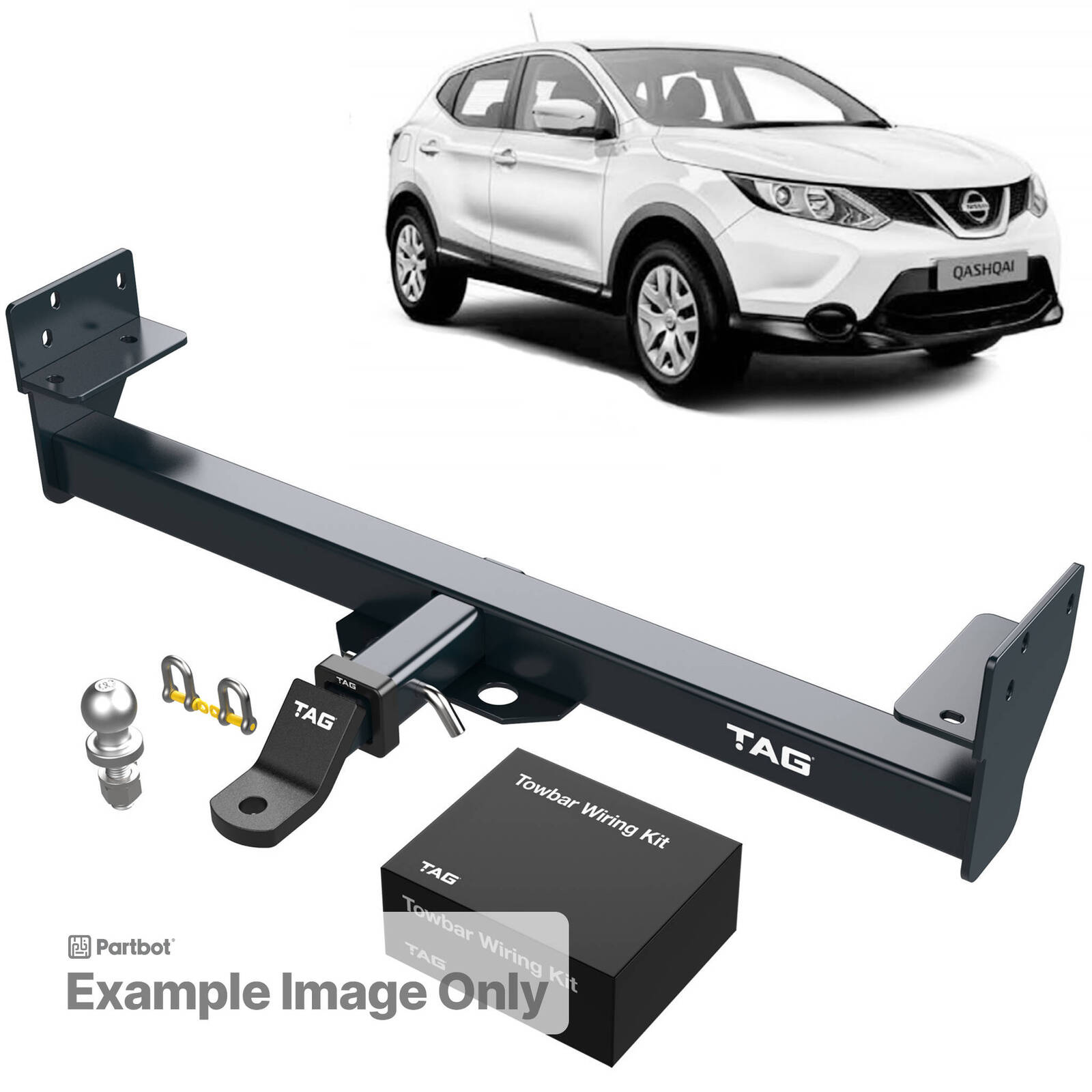 Nissan qashqai deals towbar fitting