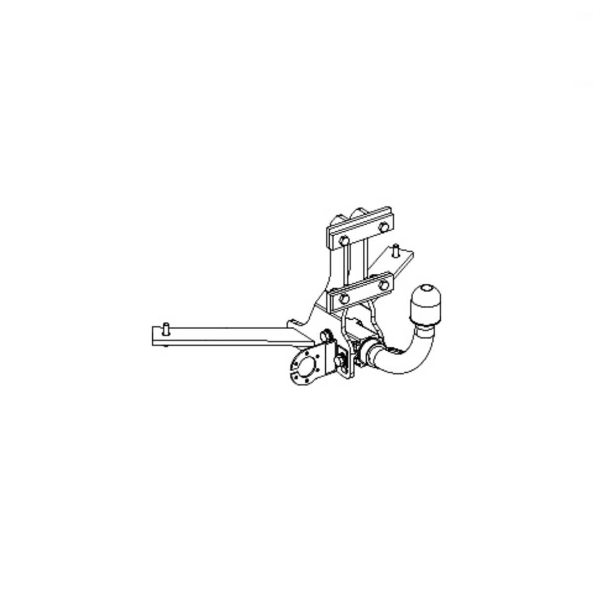 TAG Towbars European Style Tongue to suit Saab 93 (11/2002 06/2010)