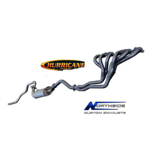 HURRICANE HEADERS AND 2.5" 409 STAINLESS EXHAUST FOR FZJ105 TOYOTA LANDCRUISER