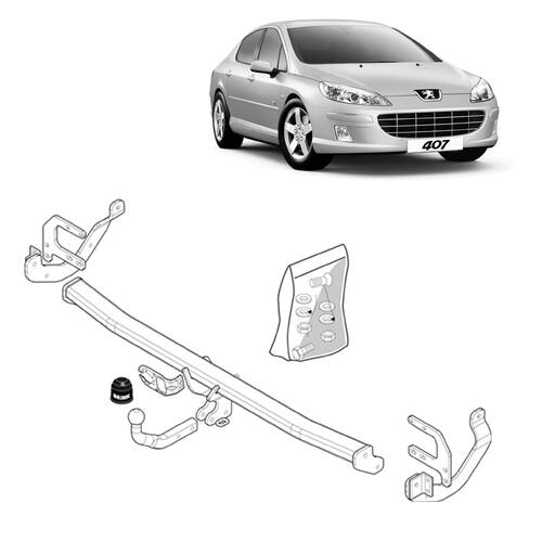 BRINK Towbar to suit Peugeot 407 07/2006-01/2010