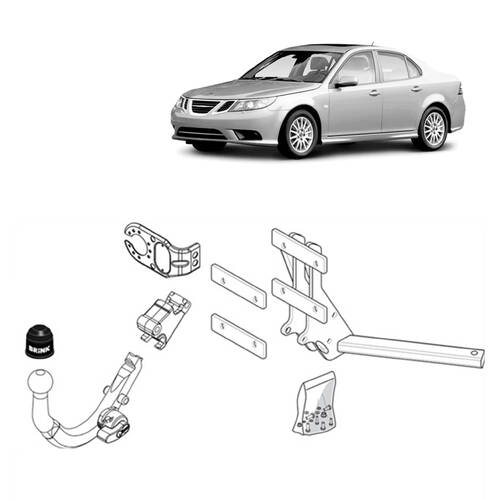 BRINK Towbar to suit Saab 9-3 (11/2007 - 06/2010)