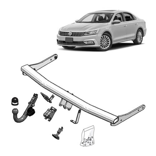 BRINK Towbar VW Passat 05/2007-10/2011 BMA-Diagonally Detach 2200/85