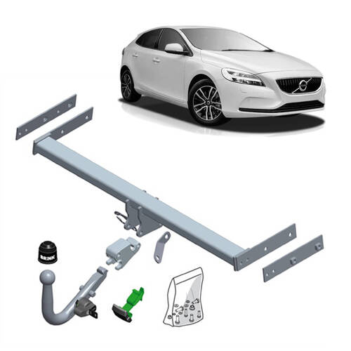 BRINK Towbar Volvo V40 (05/2014 - on) BMA-Diagonally Detach 1500/75