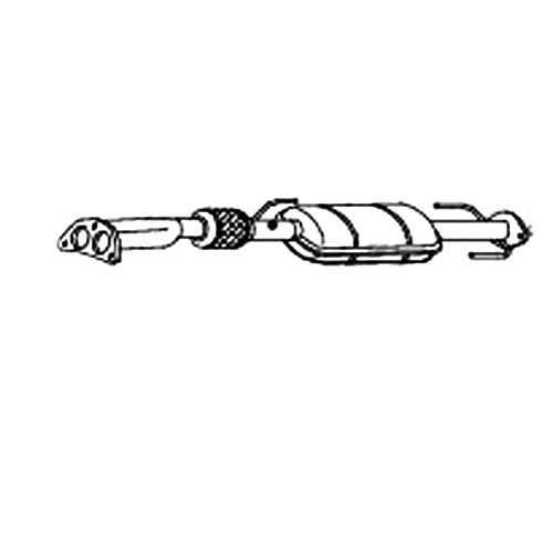 TOYOTA TARAGO TCR11, 22, 2.4L2TZ-FE RWD 01/94 - 08/00 CAT 1057MM LONG CAT