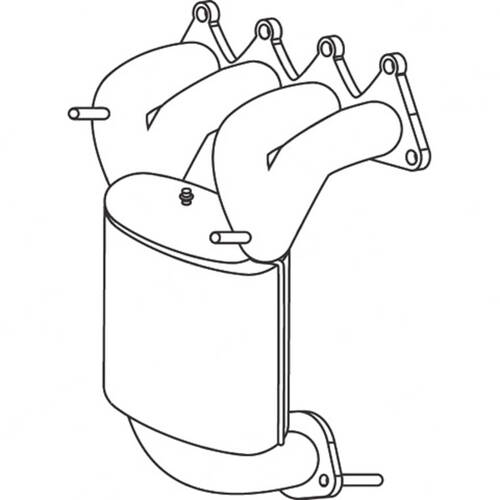 Redback Enviro Manifold Close Coupled Cat to suit Hyundai Accent (12/2006 - 12/2009)