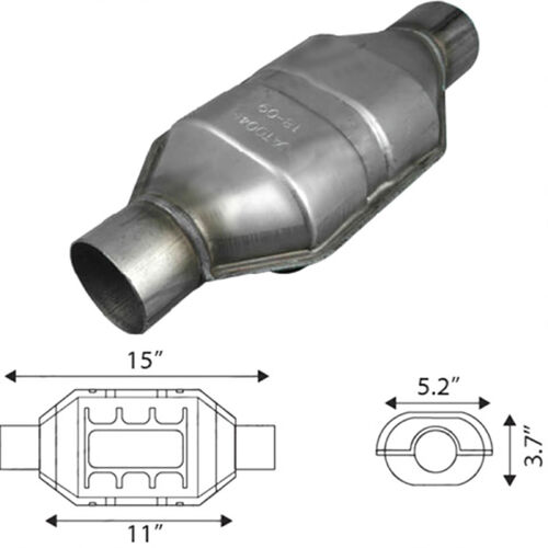 UNI STD BODY METAL CAT 2" OVA