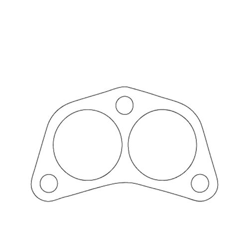 Redback Gaskets Flange to suit Mitsubishi Magna (05/1985 - 02/1997), Sigma (10/1977 - 12/1985), Triton (09/1990 - 10/1996), Pajero (05/1991 - 10/1993)