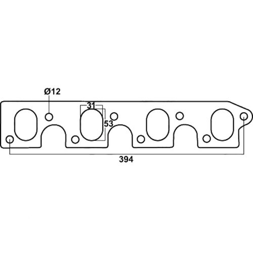 EM022D FORD 2V CLEVELAND #F4#