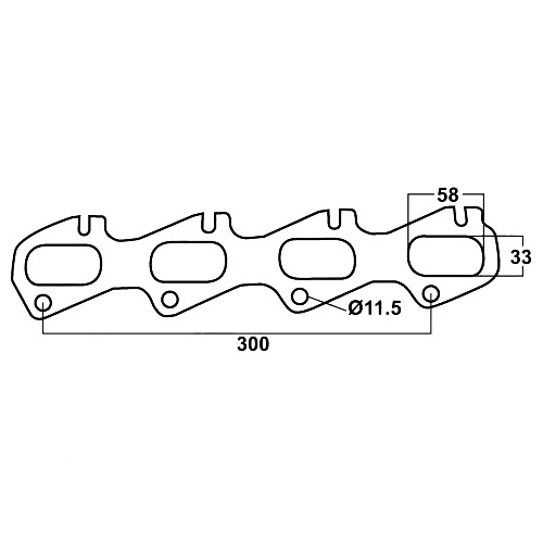 Redback Gasket for various Ford & FPV vehicles