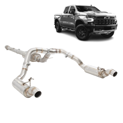 XForce Valved Catback Exhaust for Chevrolet Silverado 1500 (ZR1 & ZR2)