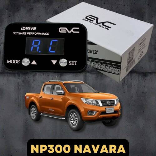 iDrive Black EVC WindBooster Throttle Controller for NISSAN NAVARA 2014 - ON (D23 / NP300)