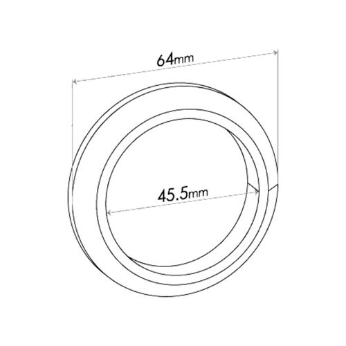 Redback Gaskets Flange to suit Holden Commodore (01/1980 - 01/1986), WB (01/1980 - 01/1985)