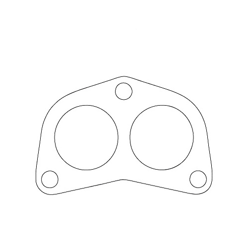 Redback Flange Gasket for Holden Rodeo (01/1975 - 06/1998), Gemini (01/1975 - 06/1998), Jackaroo (01/1975 - 06/1998)