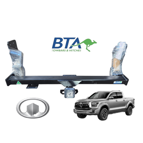 BTA Heavy Duty Towbar for GWM Cannon Alpha with wiring kit 