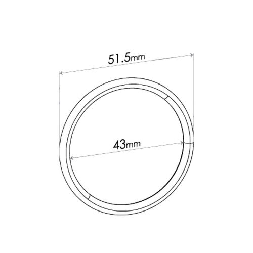 Redback Gaskets Flange to suit Suzuki Liana (10/2001 - 02/2004), Honda Odyssey (06/1995 - 04/2000), Prelude (10/1996 - 07/2002), Accord (11/1989 - on)