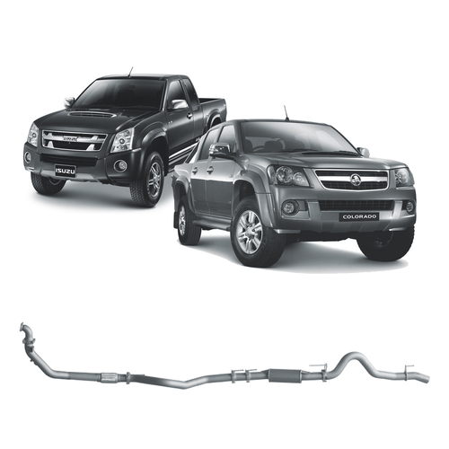 Redback Extreme Duty Exhaust for Holden Rodeo (01/2007 - 06/2008), Colorado (03/2008 - 06/2012), Isuzu D-MAX (01/2007 - 08/2012)