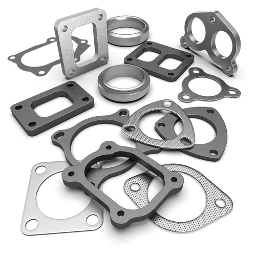 2 Bolt Flange Gasket - ID 39mm, MJ 5mm