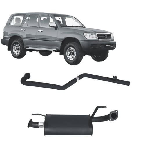 Redback Performance Exhaust System for Toyota Landcruiser 105 Series 