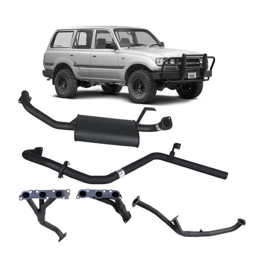 Redback Performance Headers and Exhaust for Toyota Landcruiser 80 Series Wagon 4.5 FZ