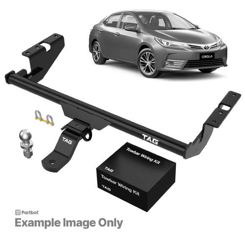 TAG Light Duty Towbar to suit Toyota Corolla (01/2014 - 08/2019) - Universal ECU