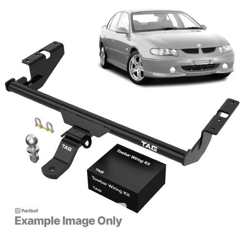 TAG Light Duty Towbar to suit Holden Commodore (01/1997 - 01/2002) - Direct Fit Wiring Harness