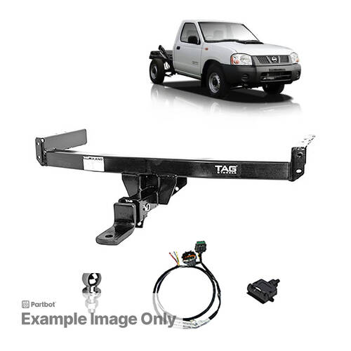 TAG Heavy Duty Towbar to suit Nissan Navara (03/2008 - 10/2015) - Direct Fit Wiring Harness