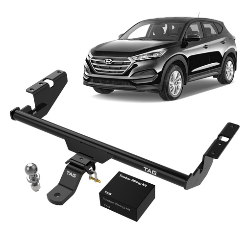 TAG Light Duty Towbar to suit Hyundai Tucson (05/2015 - 06/2018) - Direct Fit Wiring Harness