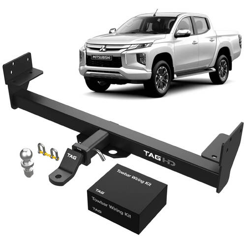 TAG Heavy Duty Towbar to suit Mitsubishi Triton (11/2018 - on) - Direct Fit ECU