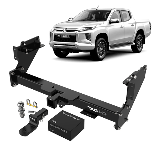 TAG Heavy Duty Towbar to suit Mitsubishi Triton (02/2015 - 12/2018) - Direct Fit