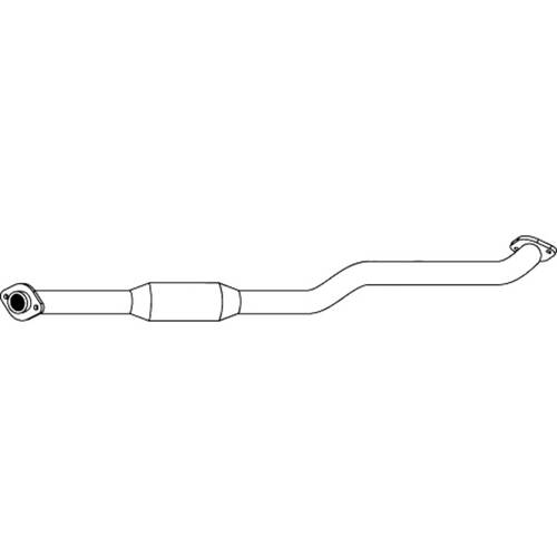 Unbranded MUFFLERS BOLT ON to suit Mazda 323 Protegé (05/1998 - 05/2004), 323 Astina (01/2001 - 05/2004)