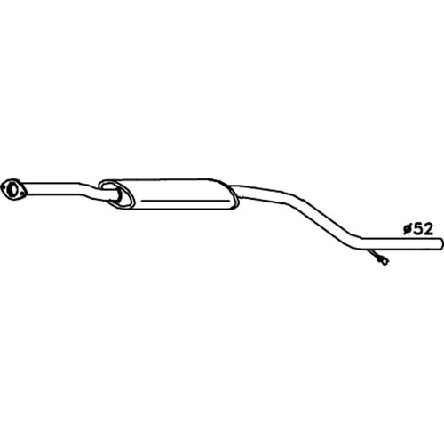 Redback MUFFLERS BOLT ON to suit Ford Mondeo (07/1995 - 02/2000)