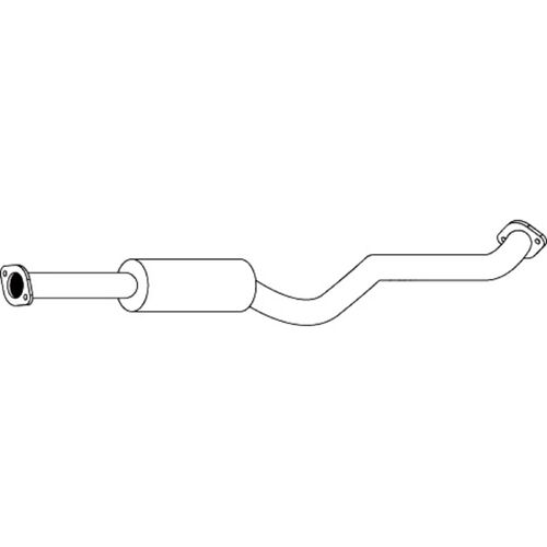 Unbranded MUFFLERS BOLT ON to suit Mazda 323 Astina (09/1998 - 06/2002), 323 Protegé (09/1998 - 06/2002)