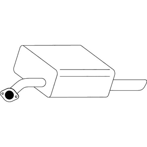 Unbranded MUFFLERS BOLT-ON to suit Holden Commodore (2006 - 2013)