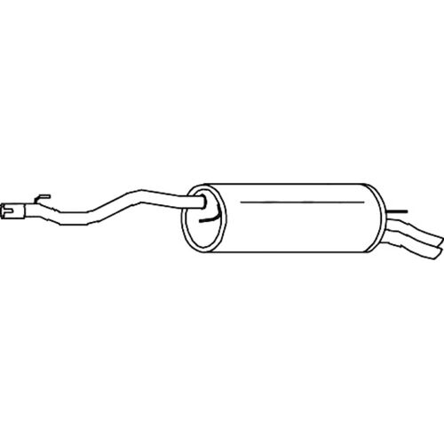 Redback MUFFLERS BOLT ON to suit Volkswagen Transporter (10/1999 - 04/2003)