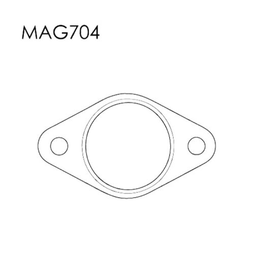 Redback Gaskets Flange to suit Ford Telstar (01/1992 - 11/1996), Probe (07/1994 - 01/1998), Mazda 626 (01/1992 - 06/1997)