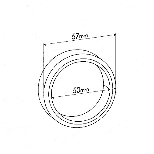 Redback Gaskets Flange to suit MERCEDES-BENZ Coupe (03/1987 - 05/1993), E-CLASS (08/1988 - 06/1997), S-CLASS (09/1985 - 06/1991), 300 (07/1986 - 02/19