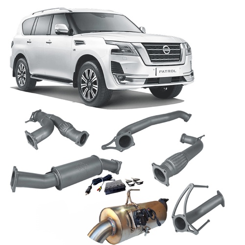 Redback Extreme Duty Valved Exhaust for Nissan Patrol Y62 (02/2013 - on)