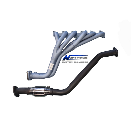 Ford Fg Falcon Sedan Pacemaker Ph4491 Headers and 2.5" High flow Cat Converter