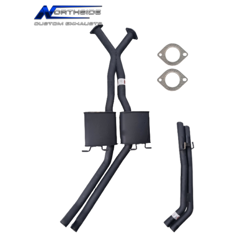 Redback 2.5" Dual Catback exhaust to suit Vt-Vz Commdore V8 Sedan