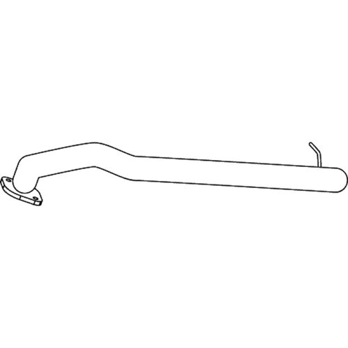 Unbranded Tailpipe to suit Toyota Hilux (01/2005 - 10/2015)