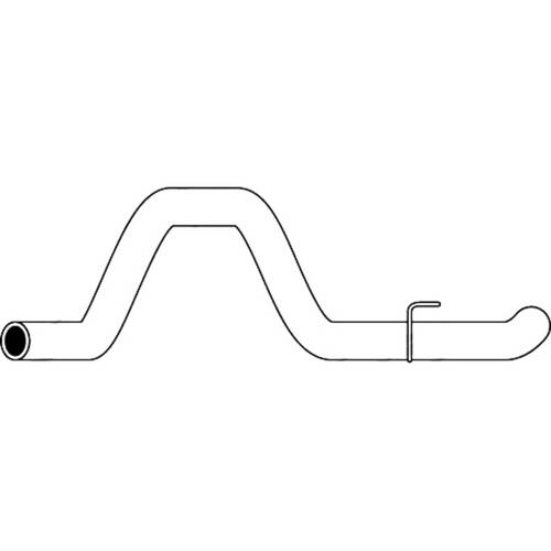 Unbranded Tailpipe to suit Ford Fairlane (03/1982 - 05/1988), LTD (03/1983 - 1988)