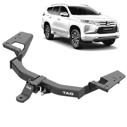 TAG Heavy Duty Towbar & Direct Fit Wiring Kit for Mitsubishi Pajero Sport QE Series (01/2015 - 11/2019) 