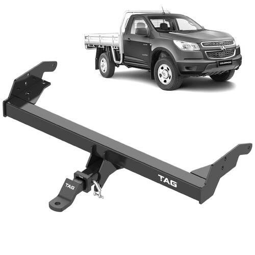 TAG Heavy Duty Towbar & Direct Fit Wiring Kit for Holden Colorado No Rear Step (01/2012 - 07/2020)