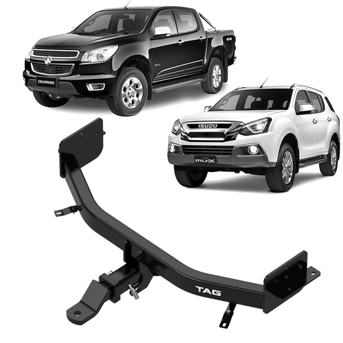 TAG Heavy Duty Towbar & Direct Fit Wiring Kit for Holden Colorado 7 (06/2012 - 01/2018), Trailblazer (07/2016 - 10/2020)