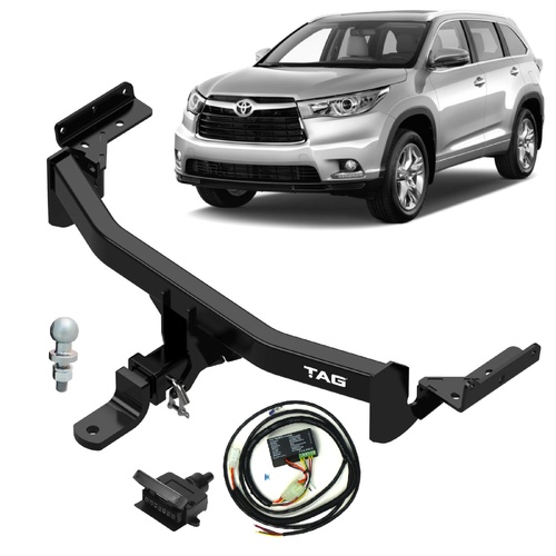 TAG Heavy Duty Towbar & Direct Fit Wiring Kit for Toyota Kluger (03/2014 - 02/2021)