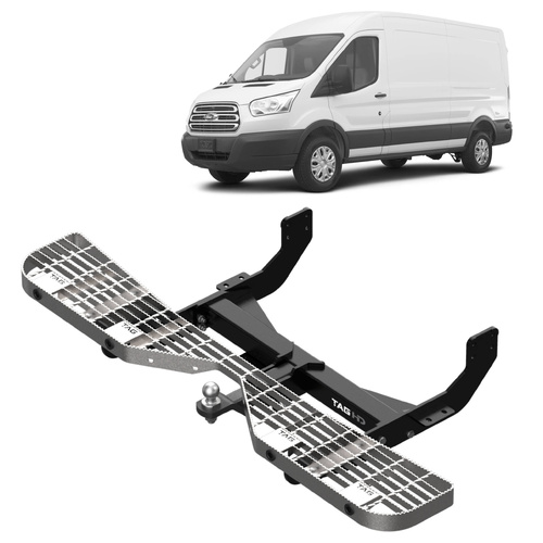 TAG Heavy Duty Towbar / Rear Step Combo and Direct Fit Wiring for Ford Transit Van (02/2014 - 05/2016)