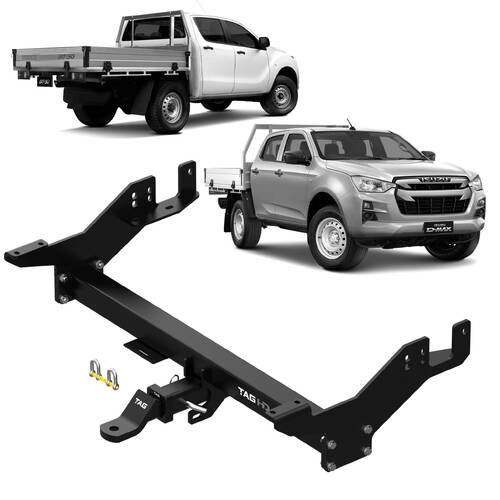 TAG Towbar & Wiring Kit For Isuzu Dmax and Mazda BT-50 Models with Extended Tray or Canopy (07/2020 - On)