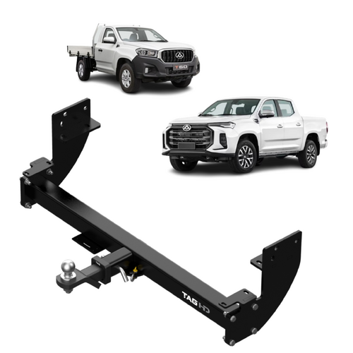 LDV T60 Ute Towbar 07/17 - ON 3000/300kg - 3 piece bar Powder Coated