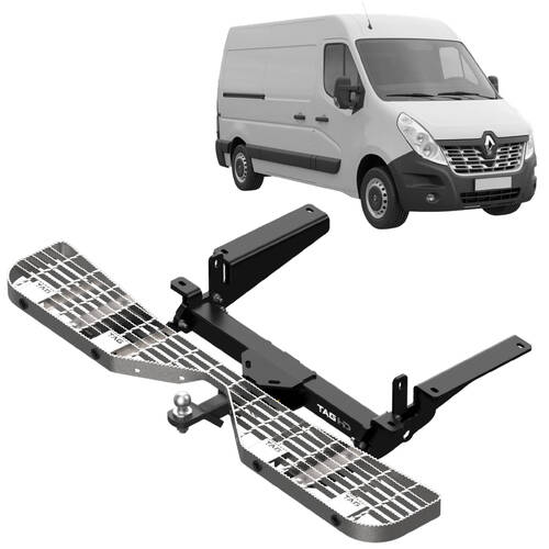 TAG Heavy Duty Towbar & Rear Step for  Renault Master FWD Vehicles (10/2011 - on)