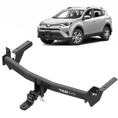 Tag Towbar for TOYOTA RAV 4 Wagon 2/13 - On 1500/150 Powder Coated Towbar